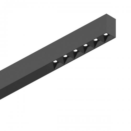 IDEAL LUX - pendant luminaire FLUO ACCENT 1200 3000K Nero 192581