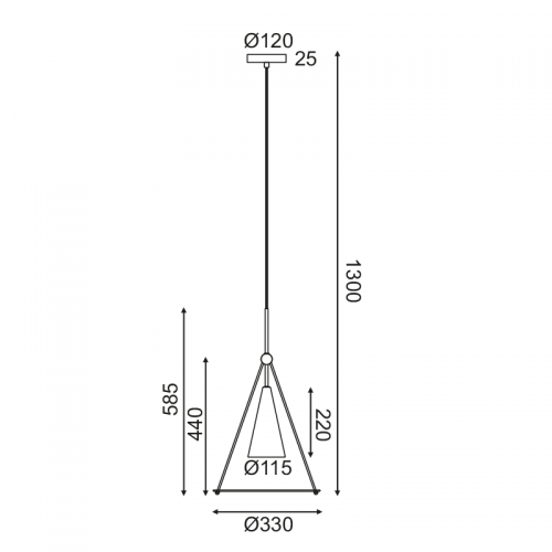 ACA LIGHTING - HM281P33WB