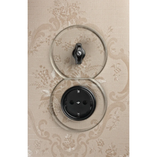 THPG - Rotary switch cross 10A Bakelite black 100642