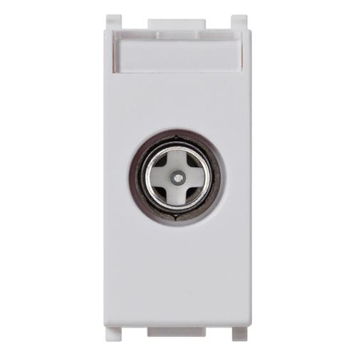VIMAR - 14300.01.SL - TV-RD-SAT single conn.outlet Silver
