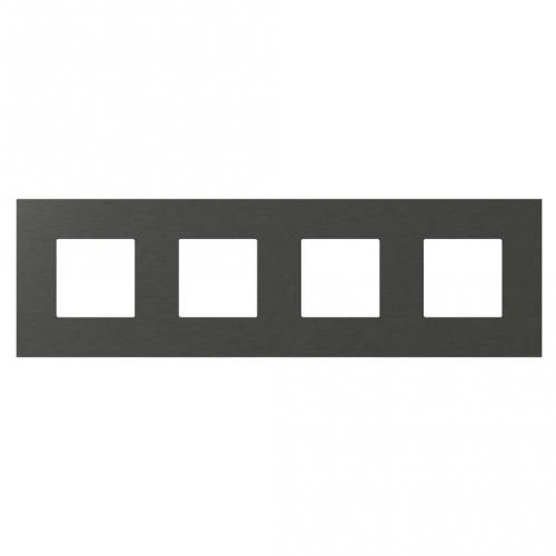 TEM - OG28MTM Frame 2+2+2+2M, color Anthracite, Modul Edge