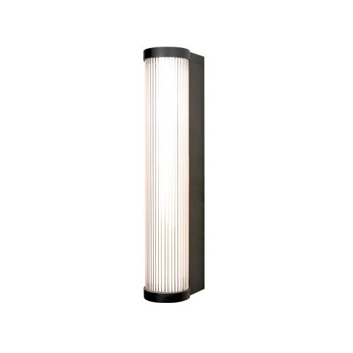 ACA LIGHTING - Влагозащитен аплик  Д:9.5, Ш:14.3, В:50 см.  SJ19022   MELOA ⚡ LED 24W⚡ 1720LM ⚡ 3000K ⚡ 230V ⚡ IP65 ✴ Черен 