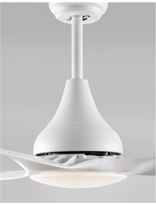 NOVA LUCE - Вентилатор SAMOA 5267301 DC Motor Max.40W, 5 Скорости DC контрол на вентилатора