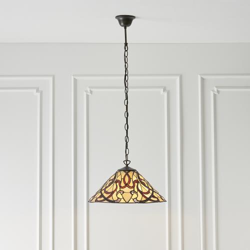 INTERIORS 1900 - pendant luminaire  RUBAN  64320 E27, 60W