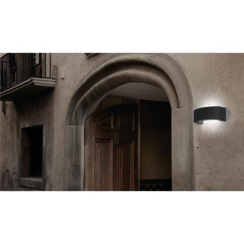 FARO - ANCORA Dark grey wall lamp Ref.74401 IP44