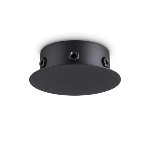 IDEAL LUX - Розетка за таван 307077 ROSONE MAGNETICO 6 LUCI NERO