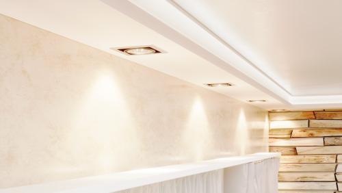 RAY DECOR - Декоративен профил от XPS за монтаж на LED лента и луни 92х205x2000mm  RL181