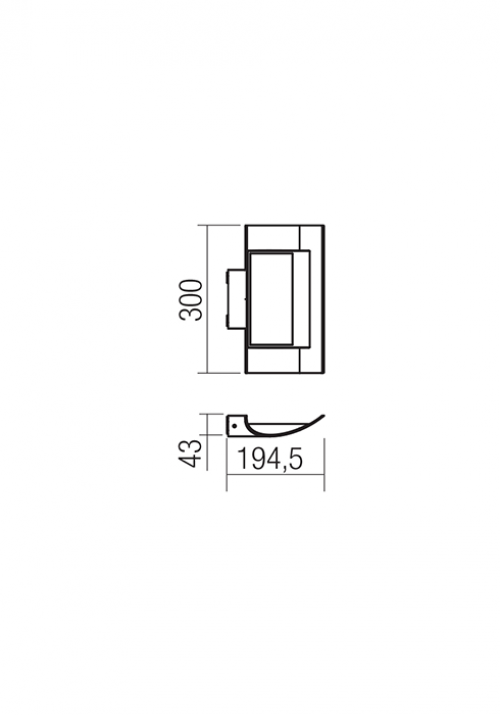 REDO GROUP - Аплик  VELA  9111 AP LED 24W IP54 MW 3000K