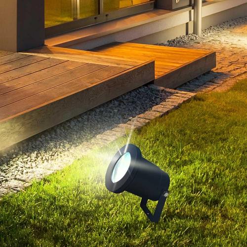 VIVALUX - Waterproof lighting fixture ACER/SP - 230V - GU10 - BK - IP65 VIV004313