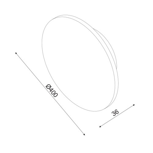 ACA LIGHTING - ZM1724LEDWG