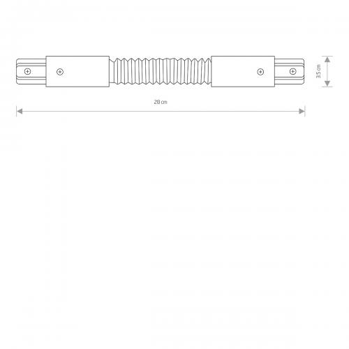 NOWODVORSKI - 8382 PROFILE FLEX CONNECTOR 