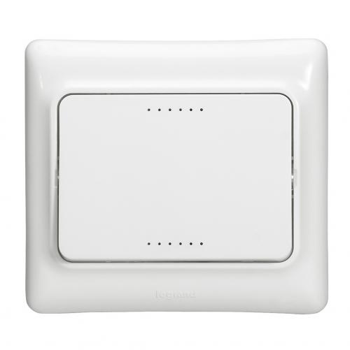 LEGRAND - 782100 ONE-WAY SWITCH KAPTIKA - FLUSH MOUNTING - 10 AX - 250 V~ - WHITE