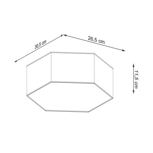 SOLLUX - Ceiling lamp SUNDE 11 white SL.1056