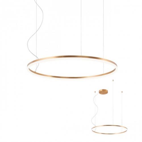 REDO GROUP - pendant luminaire  ORBIT 01-1915 LED 55W 4000K D800 BRASS 