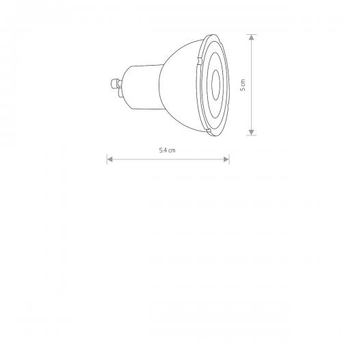 NOWODVORSKI -  LED крушка 9180 REFLECTOR LED GU10 R50 7W 3000K	