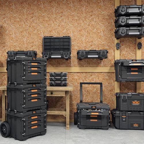 KETER - 3-DRAWER BOX 565x375x413MM, BLACK, ROC PRO GEAR - 17212468