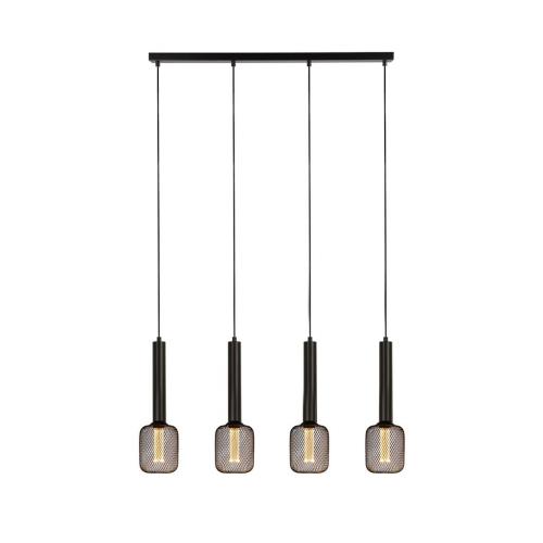 SEARCHLIGHT - Pendant    35720-4BK   Dulwich⚡4 х HALOGEN 60W⚡E27