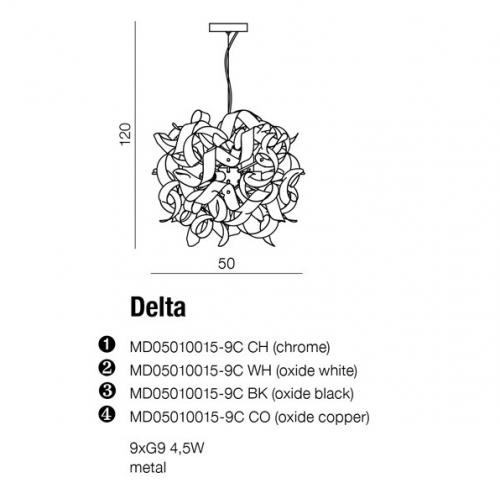 AZZARDO - DELTA OXIDE BLACK MD05010015-9C BK 