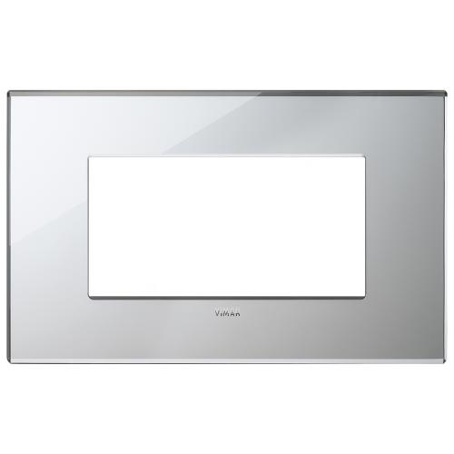 VIMAR - 22654.75 - Eikon Exe Рамка 4М италиански стандарт Ice silver