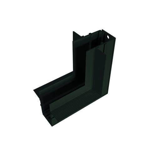 ACA LIGHTING - INNER ANGLE FOR MAGNETIC TRACK LINE RECESSED MOUNTED MT90INB MATTE BLACK