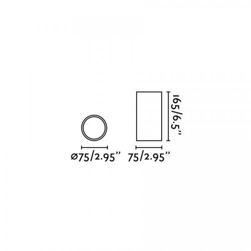 FARO - REL-P LED White ceiling lamp Ref.64198