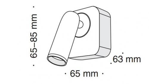 MAYTONI - Аплик  MIRAX C039WL-L3B3K   LED 3W, 150LM, 3000K