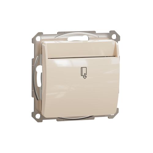 SCHNEIDER ELECTRIC - SDD112121E Sedna Design & Elements key card, 8A, screwless connection, beige