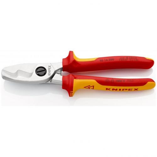 KNIPEX - Кабелна ножица, VDE 1000V до 70мм2, 200мм 9516200