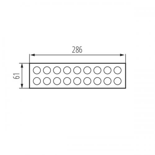KANLUX - Track System Accessories LTL LENS SET AS 35X35 38395