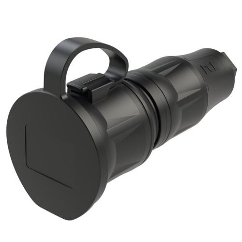PCE - Safety connector cap nat LED IP54 black series TopTaurus2 25731-ss