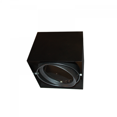 ACA LIGHTING - Black Moon Outdoor Mount  AR111 150x150x120 MCDAR1B