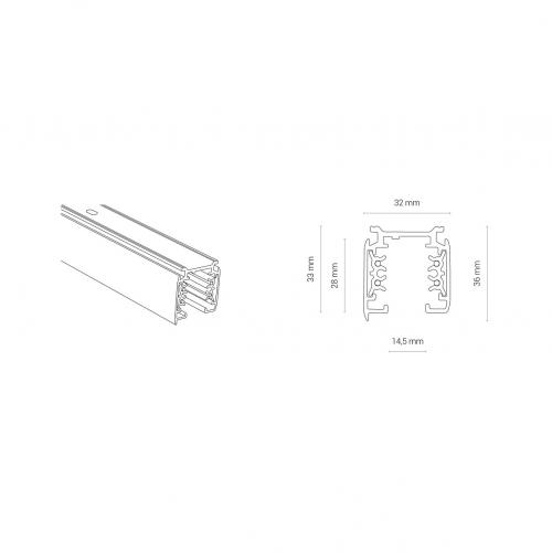NOWODVORSKI -  CTLS TRACK white 2M 8717