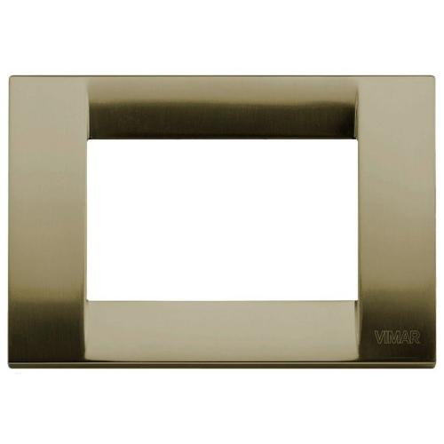 VIMAR - 16733.37 - Classica plate 3M met.antique brass