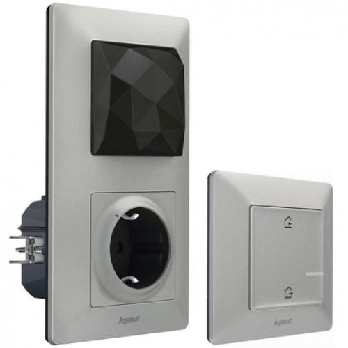 LEGRAND - Основен пакет за инсталация Netatmo 752396 Wi-Fi Valena Life алуминий