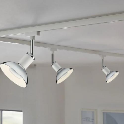 PAULMANN - 28792   LED reflector 3-Step-Dim ⚡ GU10 ⚡ 230V ⚡ 360lm ⚡ 4.9W ⚡ 3000K dimmable ✴ Silver/White