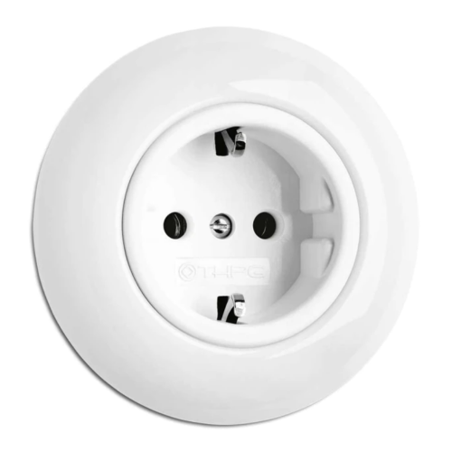 THPG - Outlet Schuko 16A white 173067