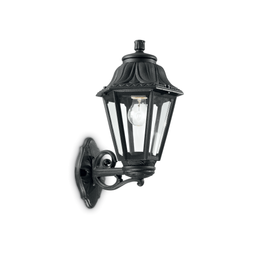 IDEAL LUX - Аплик ANNA AP1 BIG Nero 101491