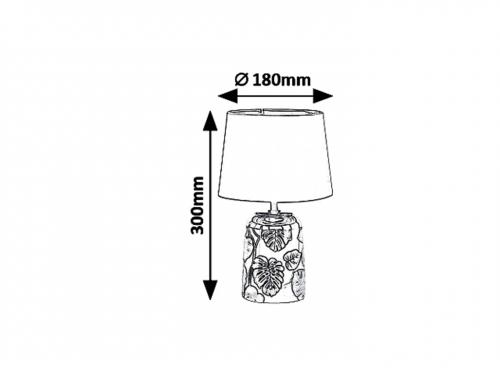 RABALUX - table luminaire SONAL 4549 E14, 40W