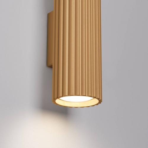 SOLLUX - Златен аплик KARBON 30 SL.1558 GU10 2х10W IP20