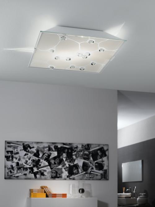 EGLO - wall/ceiling luminaire 92749 SABBIO1 E14, 2X40W