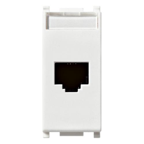 VIMAR - 14338.8 - RJ45 Cat5e Netsafe UTP outlet white