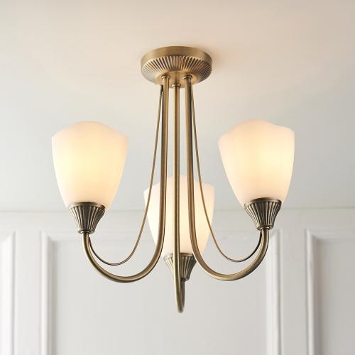 ENDON - плафон  HAUGHTON   601-3AN  E14, 3x60W