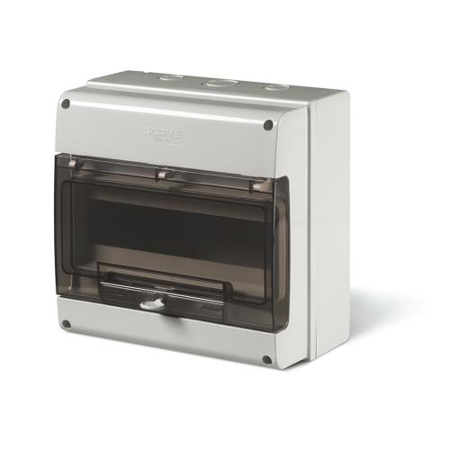 SCAME - Табло за открит монтаж 1х12 мод. серия Domino IP66  672.2012