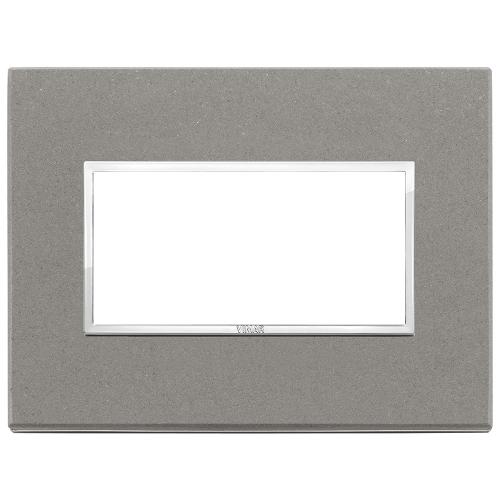 VIMAR - 21654.53 - Plate 4M stone grey quartzite