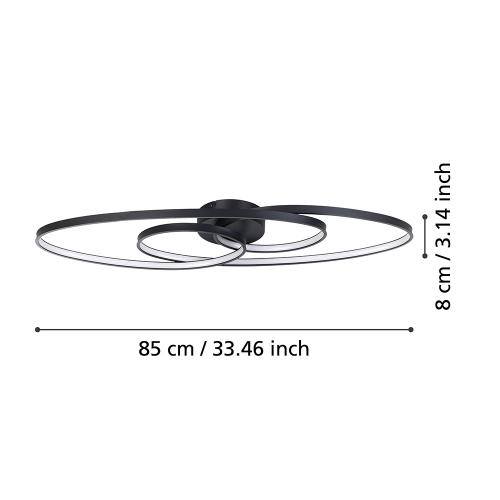 EGLO - ceiling light GIANELLA 38W 4400lm 3000K - 900947
