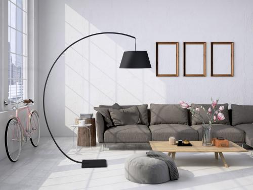 MAXLIGHT - Лампион Celia F0046 ,Ø абажур Ø 35-49 cм.,1 x 60W E27 230V