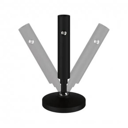 PAULMANN - 94602  CorDuo cable system mounting set wall connection✴ black matt