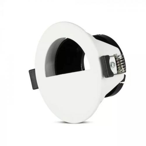 V-TAC - GU10 Корпус Луна Полукръг Бяло + Черно SKU: 8599 VT-884
