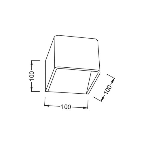 ACA LIGHTING - Аплик   WALL & CEILING LUMINAIRES   L35037WD