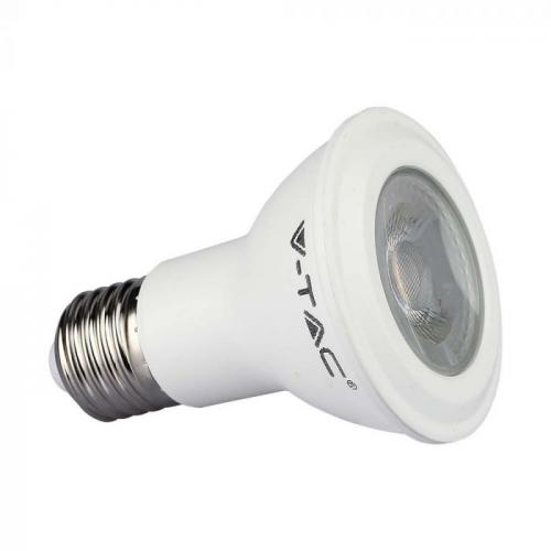 V-TAC - LED Bulb SAMSUNG Chip 5.8W E27 PAR20 Plastic 6500K SKU: 21149